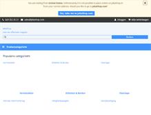 Tablet Screenshot of jekashop.nl